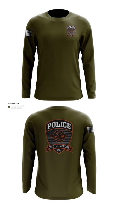 City of Latrobe 96870141 Long Sleeve Performance Shirt 23