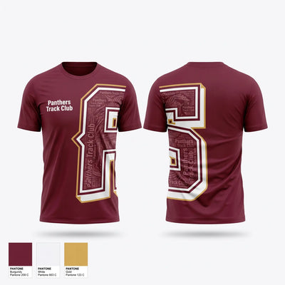 Panthers Track Club Short Sleeve Performance Shirt - 1
