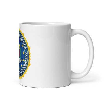 331 TRS / FLT 154 WOLFPACK 75262694 White Glossy Mug - Medium