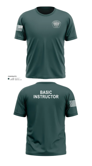Short Sleeve Performance Shirt, Academy- Basic Unit, Police, Teamtime, Team time, sublimation, custom sports apparel, team uniforms, spirit wear, spiritwear, sports uniforms, custom shirts, team store, custom team store, fundraiser sports, apparel fundraiser