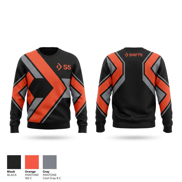 Crew Neck Sweatshirt, Shift5, , Teamtime, Team time, sublimation, custom sports apparel, team uniforms, spirit wear, spiritwear, sports uniforms, custom shirts, team store, custom team store, fundraiser sports, apparel fundraiser