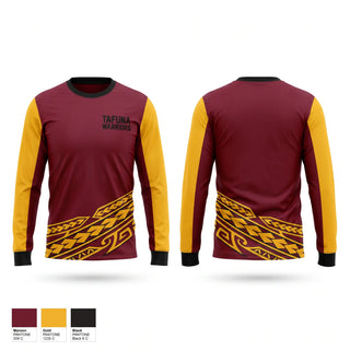 Long Sleeve Performance Shirt, TAFUNA WARRIORS, , Teamtime, Team time, sublimation, custom sports apparel, team uniforms, spirit wear, spiritwear, sports uniforms, custom shirts, team store, custom team store, fundraiser sports, apparel fundraiser