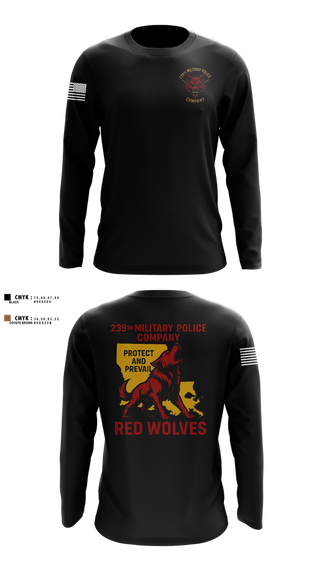 Long Sleeve Performance Shirt, 239th Military Police Company, , Teamtime, Team time, sublimation, custom sports apparel, team uniforms, spirit wear, spiritwear, sports uniforms, custom shirts, team store, custom team store, fundraiser sports, apparel fundraiser