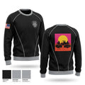 Long Beach Auxiliary Police Department Crew Neck Sweatshirt - 1