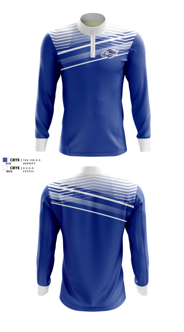 Quarter Zip Jacket, Jessieville Lions Golf, Golf, Teamtime, Team time, sublimation, custom sports apparel, team uniforms, spirit wear, spiritwear, sports uniforms, custom shirts, team store, custom team store, fundraiser sports, apparel fundraiser