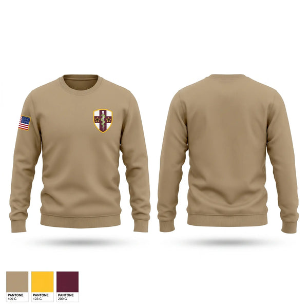 Crew Neck Sweatshirt, 7390th blood detachment, Army, Teamtime, Team time, sublimation, custom sports apparel, team uniforms, spirit wear, spiritwear, sports uniforms, custom shirts, team store, custom team store, fundraiser sports, apparel fundraiser