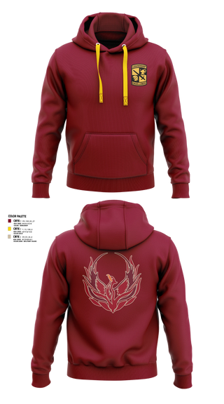 Hoodie, Renaissance High School, Army, Teamtime, Team time, sublimation, custom sports apparel, team uniforms, spirit wear, spiritwear, sports uniforms, custom shirts, team store, custom team store, fundraiser sports, apparel fundraiser