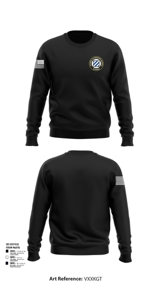 Crew Neck Sweatshirt, 3rd Infantry Division, , Teamtime, Team time, sublimation, custom sports apparel, team uniforms, spirit wear, spiritwear, sports uniforms, custom shirts, team store, custom team store, fundraiser sports, apparel fundraiser