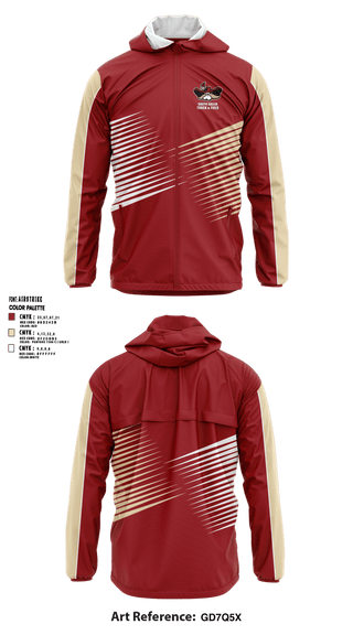 Windbreaker, South Gallia Track & Field, Track & Field, Teamtime, Team time, sublimation, custom sports apparel, team uniforms, spirit wear, spiritwear, sports uniforms, custom shirts, team store, custom team store, fundraiser sports, apparel fundraiser