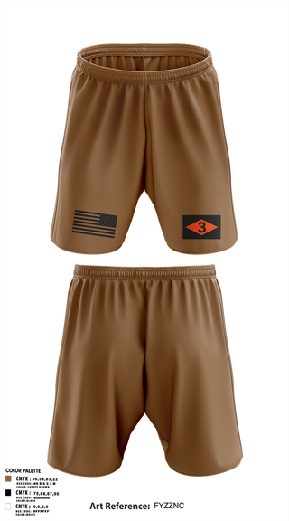 Athletic Shorts With Pockets, 3rd battalion 75th ranger regiment, Army, Teamtime, Team time, sublimation, custom sports apparel, team uniforms, spirit wear, spiritwear, sports uniforms, custom shirts, team store, custom team store, fundraiser sports, apparel fundraiser