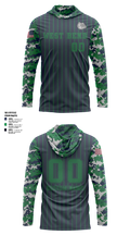 West Bend 9U Bulldogs Long Sleeve hooded sunshirt - 5