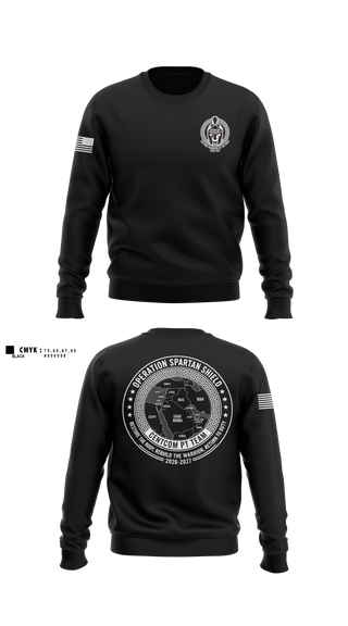 Crew Neck Sweatshirt, CENTCOM PT TEAM, Army, Teamtime, Team time, sublimation, custom sports apparel, team uniforms, spirit wear, spiritwear, sports uniforms, custom shirts, team store, custom team store, fundraiser sports, apparel fundraiser