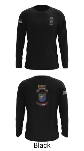 Long Sleeve Performance Shirt, 3rd/75th Ranger Regiment, , Teamtime, Team time, sublimation, custom sports apparel, team uniforms, spirit wear, spiritwear, sports uniforms, custom shirts, team store, custom team store, fundraiser sports, apparel fundraiser