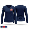 Napavine Fire Department 67781597 Women's Long Sleeve V-neck Shirt - 1