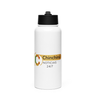 Chinchiná Noticias 15196379 Stainless Steel Water Bottle with a Straw Lid