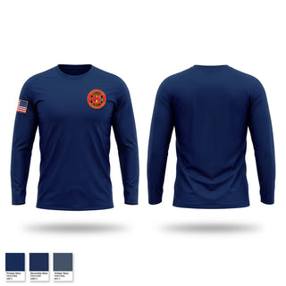Long Sleeve Performance Shirt, NEW HAVEN - BERGER FIRE DISTRICT, Fire Department, Teamtime, Team time, sublimation, custom sports apparel, team uniforms, spirit wear, spiritwear, sports uniforms, custom shirts, team store, custom team store, fundraiser sports, apparel fundraiser
