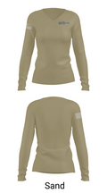Steeplechase 36787336 Women's Long Sleeve V-neck Shirt - 92