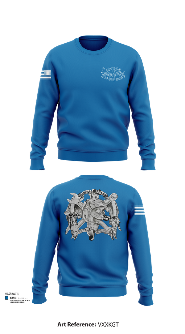 Crew Neck Sweatshirt, Vfa 122, , Teamtime, Team time, sublimation, custom sports apparel, team uniforms, spirit wear, spiritwear, sports uniforms, custom shirts, team store, custom team store, fundraiser sports, apparel fundraiser