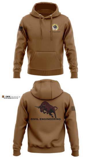 Hoodie, 189th Civil Engineering, Air Force, Teamtime, Team time, sublimation, custom sports apparel, team uniforms, spirit wear, spiritwear, sports uniforms, custom shirts, team store, custom team store, fundraiser sports, apparel fundraiser