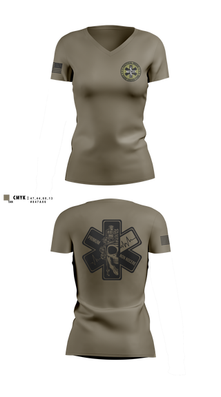 Womens Short Sleeve Vneck Shirt, Jim Wells County sheriff, EMS/EMT, Teamtime, Team time, sublimation, custom sports apparel, team uniforms, spirit wear, spiritwear, sports uniforms, custom shirts, team store, custom team store, fundraiser sports, apparel fundraiser