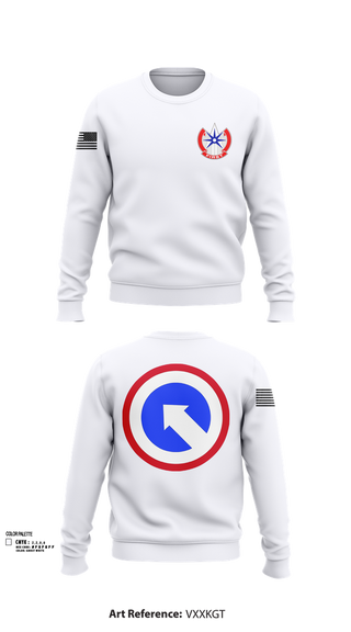 Crew Neck Sweatshirt, 1st Theater Sustainment Command, Army, Teamtime, Team time, sublimation, custom sports apparel, team uniforms, spirit wear, spiritwear, sports uniforms, custom shirts, team store, custom team store, fundraiser sports, apparel fundraiser