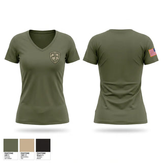 Womens Short Sleeve Vneck Shirt, Region 8 S.O.G., Police, Teamtime, Team time, sublimation, custom sports apparel, team uniforms, spirit wear, spiritwear, sports uniforms, custom shirts, team store, custom team store, fundraiser sports, apparel fundraiser