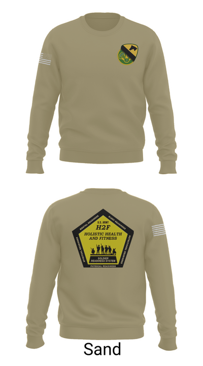 1st Cav 3CR 22311703 Crew Neck Sweatshirt - 85
