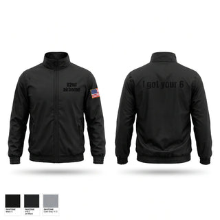 Windbreaker, 82nd airborne, Army, Teamtime, Team time, sublimation, custom sports apparel, team uniforms, spirit wear, spiritwear, sports uniforms, custom shirts, team store, custom team store, fundraiser sports, apparel fundraiser