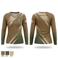 Mon-Dak Training Group Women's Long Sleeve V-neck Shirt - 1