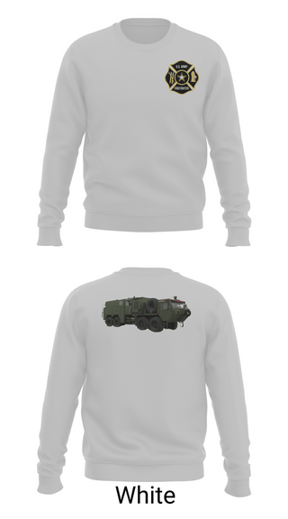 Crew Neck Sweatshirt, 467 ENGINEER DETACHMENT FIREFIGHTER, Fire Department, Teamtime, Team time, sublimation, custom sports apparel, team uniforms, spirit wear, spiritwear, sports uniforms, custom shirts, team store, custom team store, fundraiser sports, apparel fundraiser