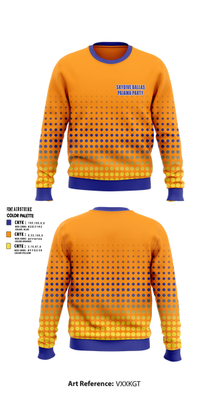 Crew Neck Sweatshirt, Skydive Dallas Pajama Party, Water Polo, Teamtime, Team time, sublimation, custom sports apparel, team uniforms, spirit wear, spiritwear, sports uniforms, custom shirts, team store, custom team store, fundraiser sports, apparel fundraiser