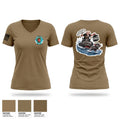 UUVRONONE Women's Short Sleeve V-neck Shirt - 1