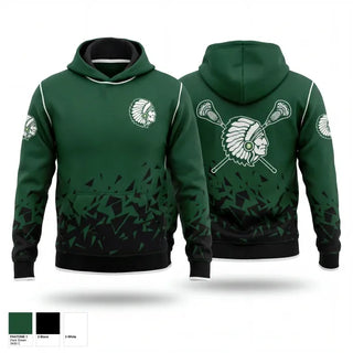 Hoodie, Billerica Indians, Men's Lacrosse, Teamtime, Team time, sublimation, custom sports apparel, team uniforms, spirit wear, spiritwear, sports uniforms, custom shirts, team store, custom team store, fundraiser sports, apparel fundraiser