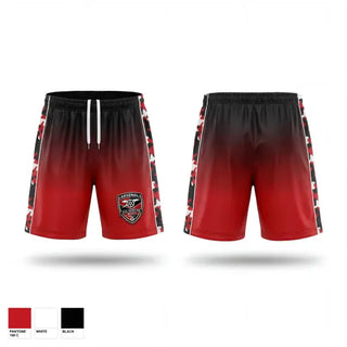 Mens Soccer Shorts, AYSO Region 1398 Arsenal, Men's Soccer, Teamtime, Team time, sublimation, custom sports apparel, team uniforms, spirit wear, spiritwear, sports uniforms, custom shirts, team store, custom team store, fundraiser sports, apparel fundraiser