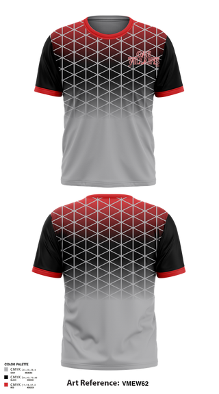 Short Sleeve Performance Shirt, OAK Villains, Men's Basketball, Teamtime, Team time, sublimation, custom sports apparel, team uniforms, spirit wear, spiritwear, sports uniforms, custom shirts, team store, custom team store, fundraiser sports, apparel fundraiser