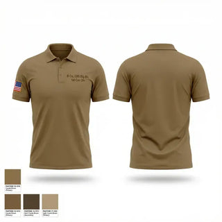 Short Sleeve Performance Polo, B Co 13th Sig Bn 1st Cav Div, Army, Teamtime, Team time, sublimation, custom sports apparel, team uniforms, spirit wear, spiritwear, sports uniforms, custom shirts, team store, custom team store, fundraiser sports, apparel fundraiser