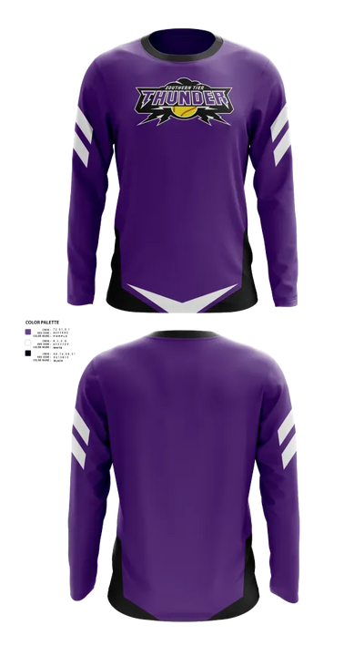 Southern Tier Thunder 16841458 Long Sleeve Performance Shirt 1