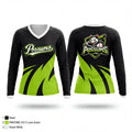 Possums 95989778 Women's Long Sleeve V-neck Shirt - 1