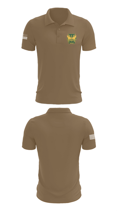 165th MP Battalion 62240089 Short Sleeve Performance Polo - 7