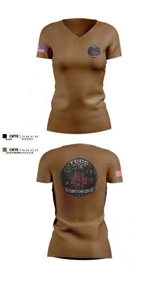 Womens Short Sleeve Vneck Shirt, Nmrtc tccc, EMS/EMT, Teamtime, Team time, sublimation, custom sports apparel, team uniforms, spirit wear, spiritwear, sports uniforms, custom shirts, team store, custom team store, fundraiser sports, apparel fundraiser