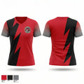 Red Bank FC Raptors 28784767 Women's Short Sleeve V-neck Shirt - 1