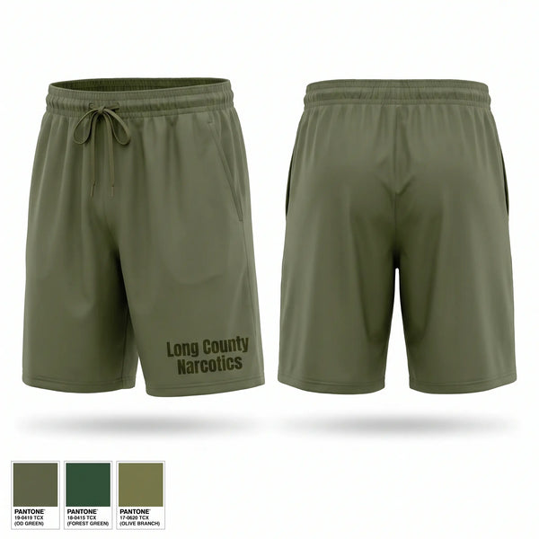 Athletic Shorts With Pockets, Long County Narcotics, Police, Teamtime, Team time, sublimation, custom sports apparel, team uniforms, spirit wear, spiritwear, sports uniforms, custom shirts, team store, custom team store, fundraiser sports, apparel fundraiser