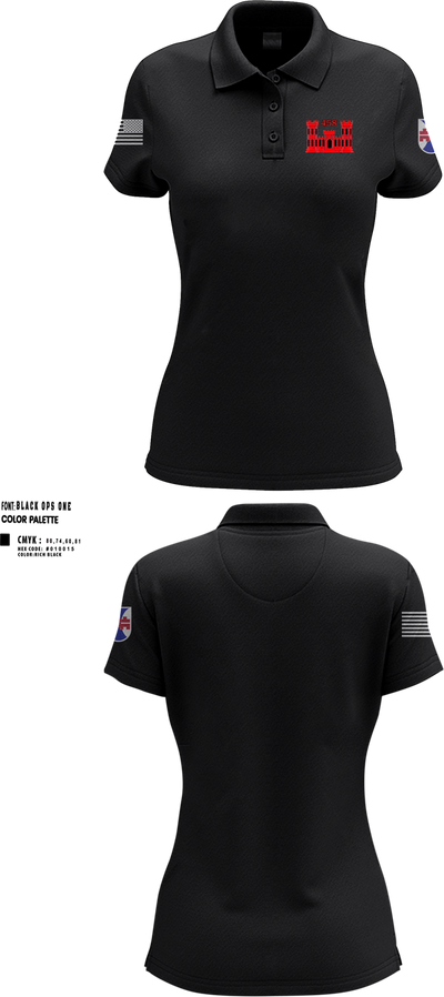 458 EN BN 59496642 Women's Short Sleeve Performance Polo  - 102