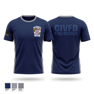 Short Sleeve Performance Shirt, Cobb Island Volunteer Fire Department and EMS, Fire Department, Teamtime, Team time, sublimation, custom sports apparel, team uniforms, spirit wear, spiritwear, sports uniforms, custom shirts, team store, custom team store, fundraiser sports, apparel fundraiser