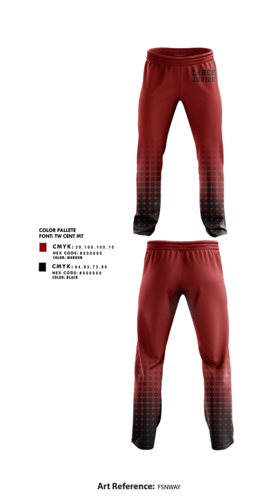 Lancer Junior Cheer 5021410 Sweatpants - 1