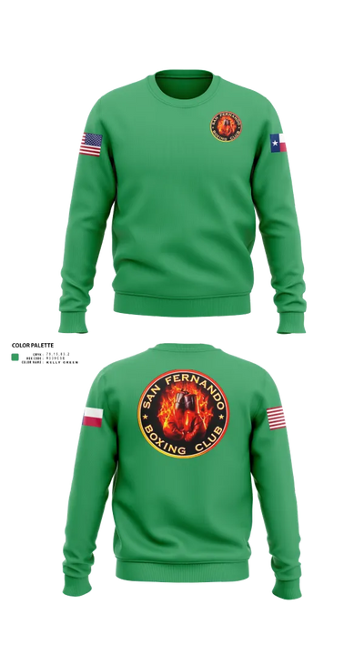 San Fernando Boxing Club 92427997 Crew Neck Sweatshirt - 51 (1)