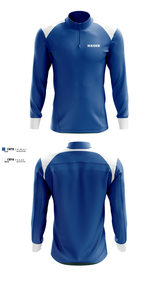 Quarter Zip Jacket, Maiden High School Volleyball, Women's Volleyball, Teamtime, Team time, sublimation, custom sports apparel, team uniforms, spirit wear, spiritwear, sports uniforms, custom shirts, team store, custom team store, fundraiser sports, apparel fundraiser