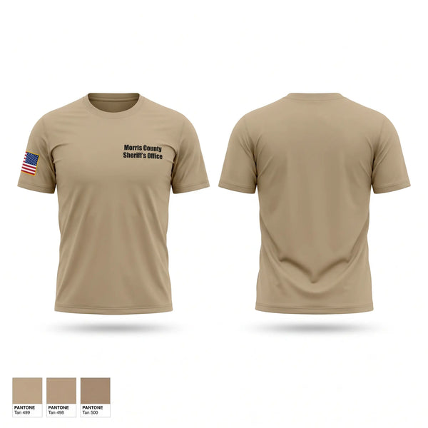 Short Sleeve Performance Shirt, Morris County Sheriffs Office, Police, Teamtime, Team time, sublimation, custom sports apparel, team uniforms, spirit wear, spiritwear, sports uniforms, custom shirts, team store, custom team store, fundraiser sports, apparel fundraiser