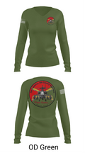 7th Squadron, Sixth Cavalry Regiment 24299123 Women's Long Sleeve V-neck Shirt - 57