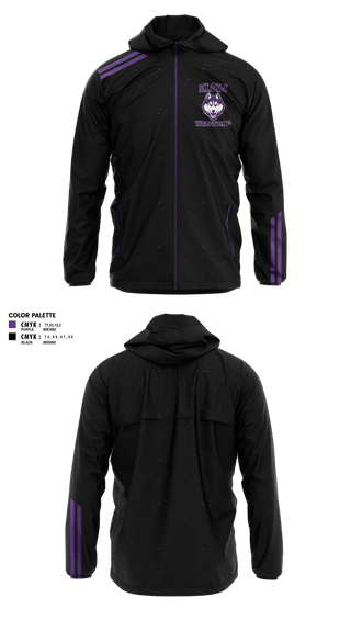Windbreaker, Elgin Huskies, Wrestling, Teamtime, Team time, sublimation, custom sports apparel, team uniforms, spirit wear, spiritwear, sports uniforms, custom shirts, team store, custom team store, fundraiser sports, apparel fundraiser